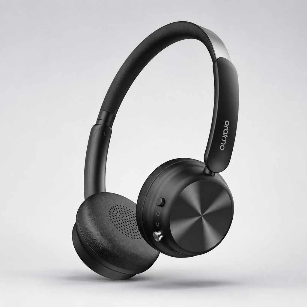 oraimo BoomPop Air Lightweight On-Ear Wireless Headphones