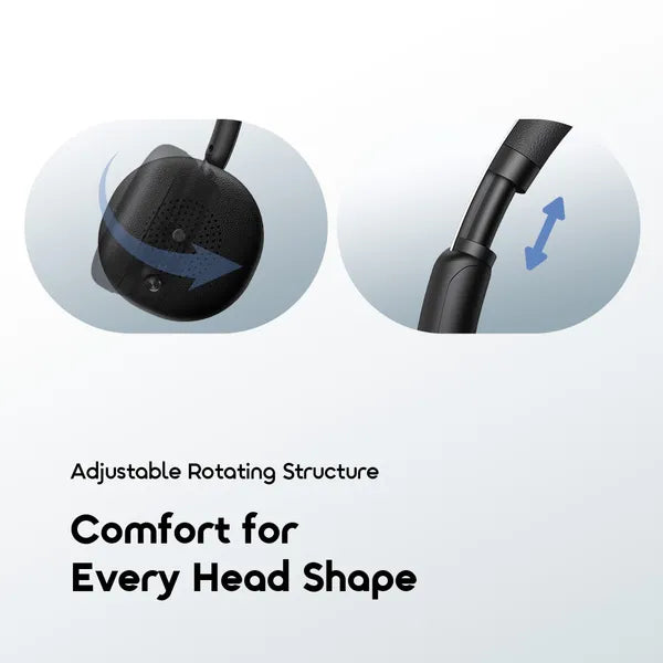 oraimo BoomPop Air Lightweight On-Ear Wireless Headphones